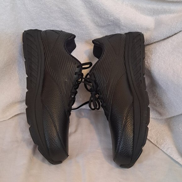 Brooks Addiction 2 Men's 13 Wide (2E) Brand New Black Lace Up Walking Shoe - Picture 6 of 7